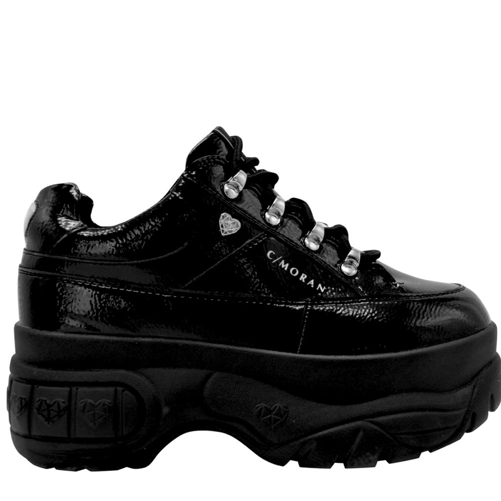 NEW SPORTY BLACK LEATHER 6.5 s